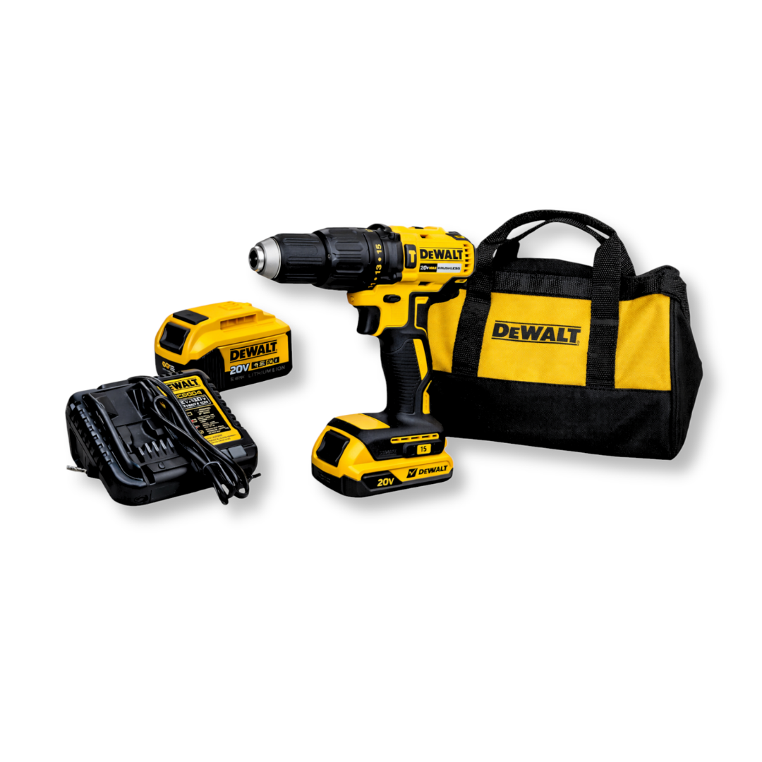 Taladro Atornillador Inalámbrico DeWalt 20V MAX Brushless