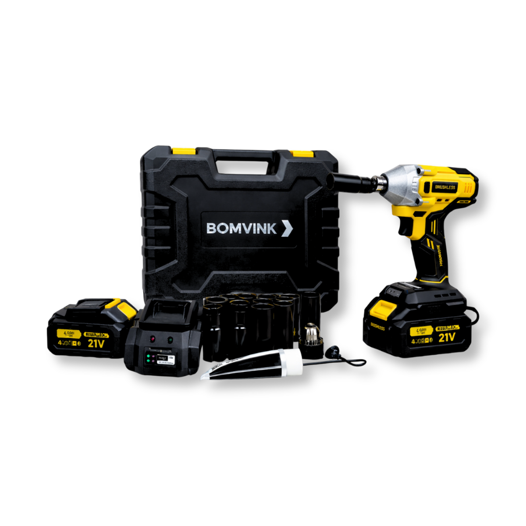 Llave de Impacto BOMVINK 21V – 580Nm