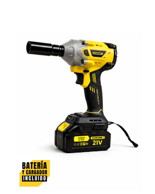Llave de Impacto BOMVINK 21V – 580Nm