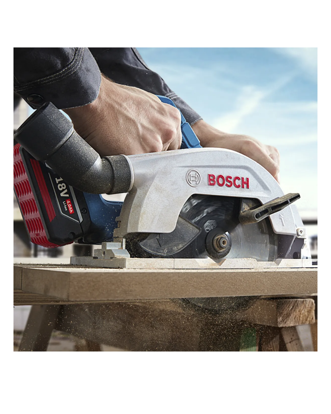 Bosch | Sierra Circular Bosch Profesional GKS 185-LI Profesional Con bateria y cargador
