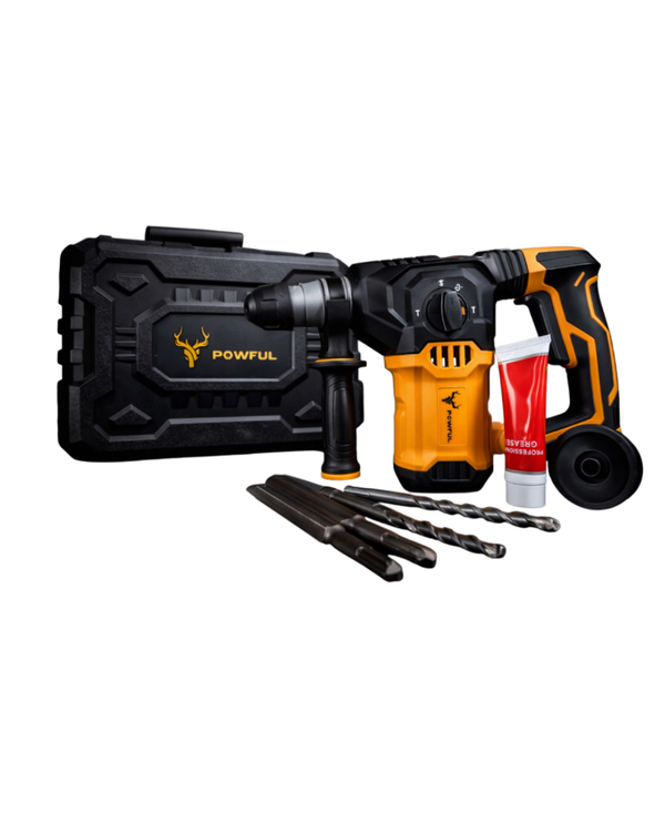 Martillo Rotomartillo Eléctrico Powful 1500W SDS Plus